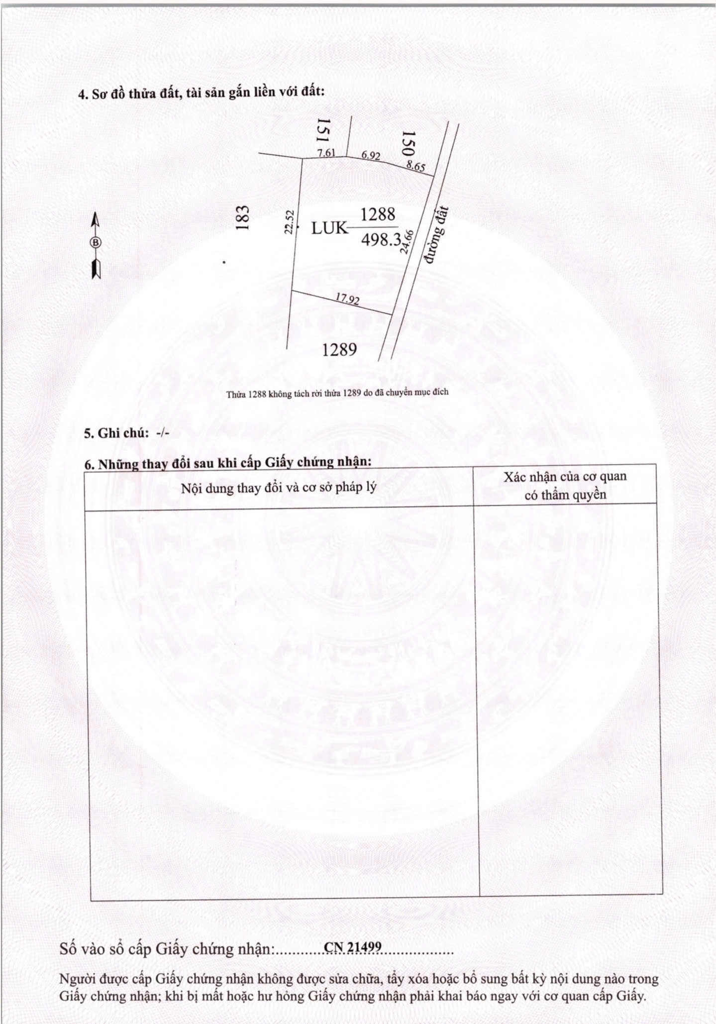 Bán đất 654.5m² có sẵn 156m² thổ cư ngang 33m giá 1.35 tỷ tại Xã Thạnh Đức