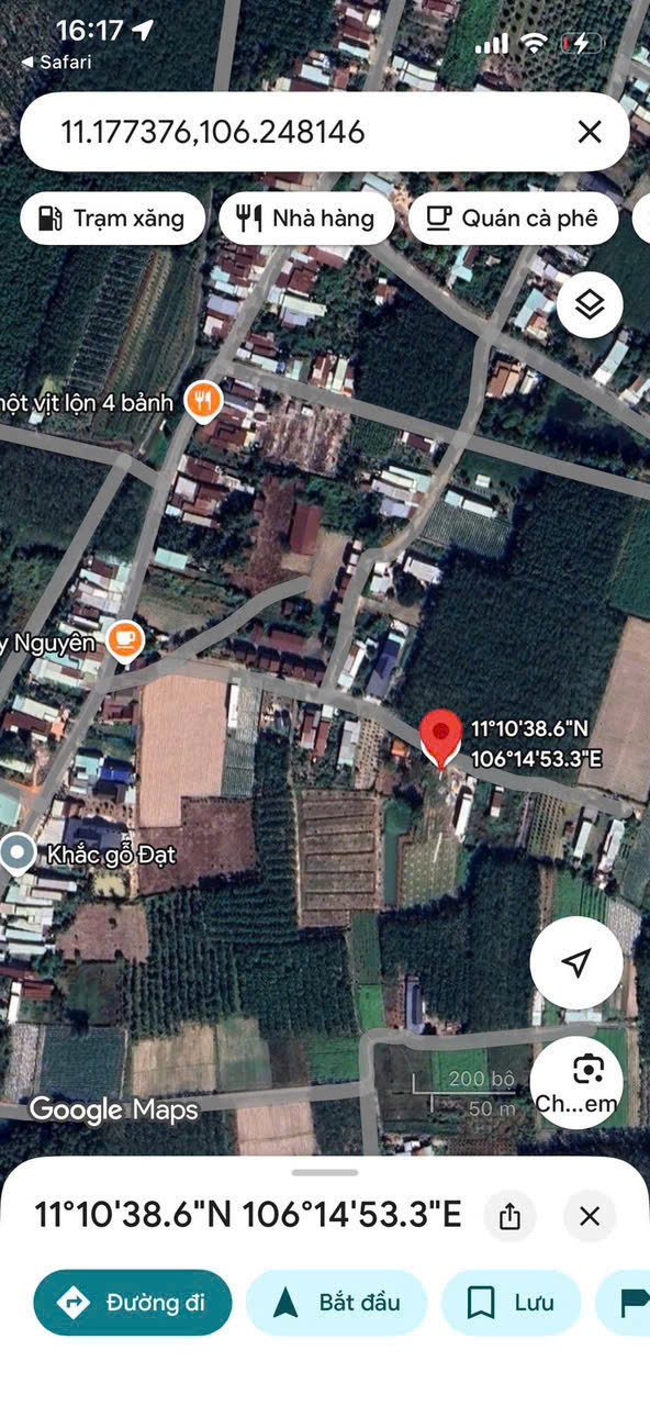 Bán đất 600m² có sẵn 200m² thổ cư ngang 5m tại Xã Thạnh Đức