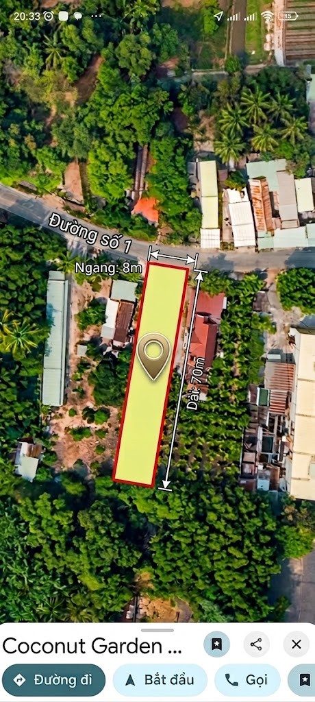 ĐẤT ĐẸP - ĐẦU TƯ SINH LỜI - XÂY KHU TRỌ - Chính Chủ Cần Bán Lô Đất xã Thạnh Đức, Tây Ninh