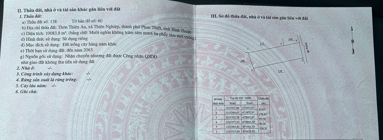 Bds cách sân bay 500m, quy hoạch đường, ngay khu dân cư, cạnh trung đoàn 920