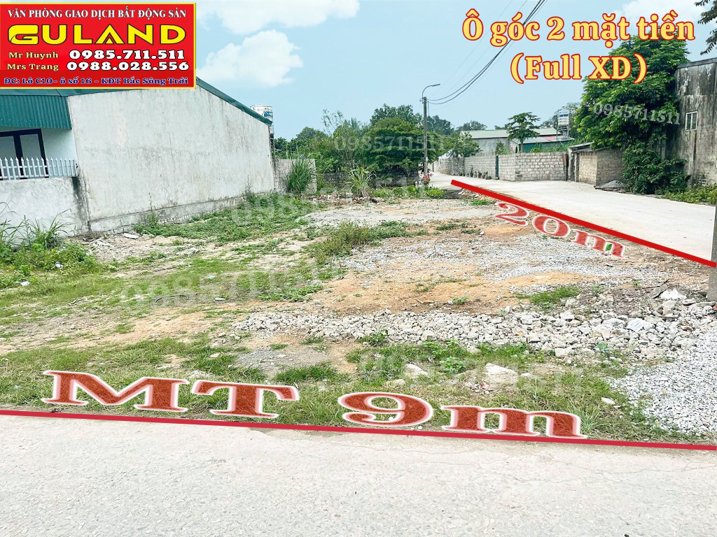 Ô GÓC 2 MẶT TIỀN - XÃ THỐNG NHẤT - HẠ LONG