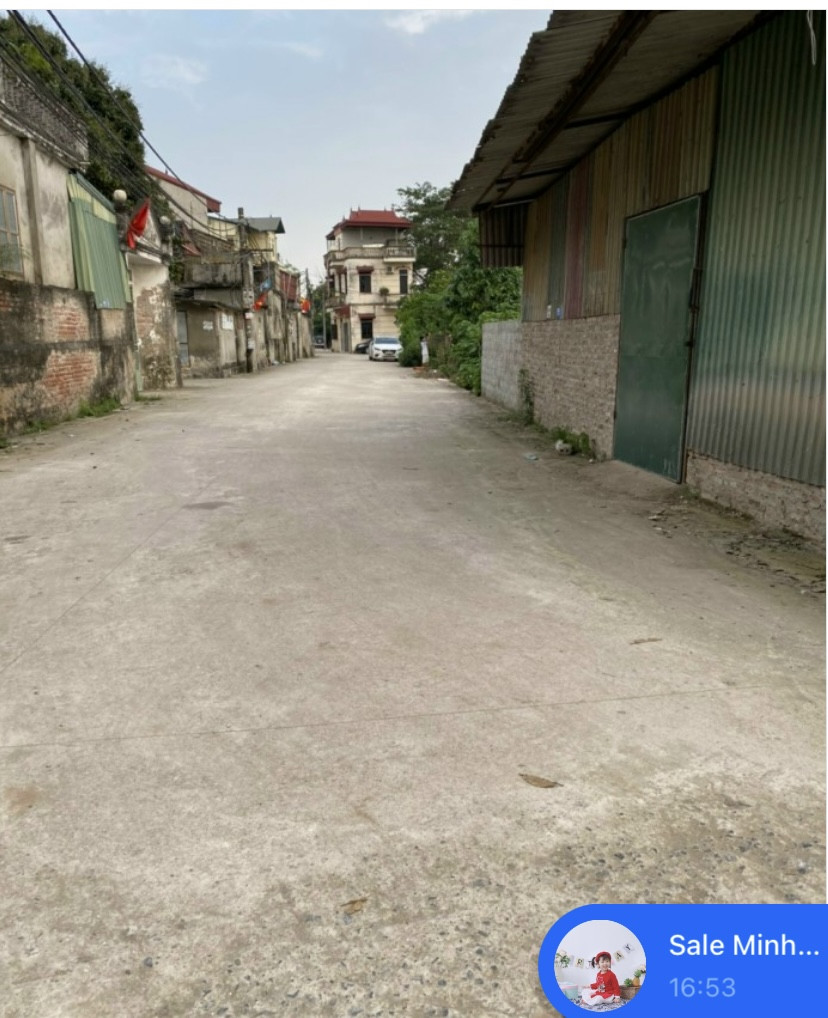 Bán đất 100m² full thổ cư ngang 5m giá 6 tỷ tại Xã Thượng Phúc