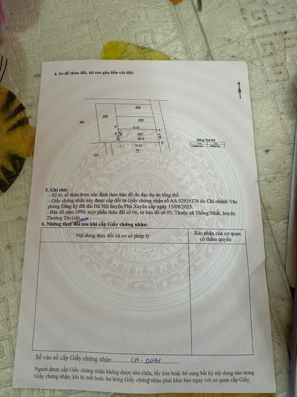 Chính Chủ Bán Lô Đất xã Thống Nhất, Thường Tín, Hà Nội
(Nay là xã Phú Xuyên, Hà Nội)