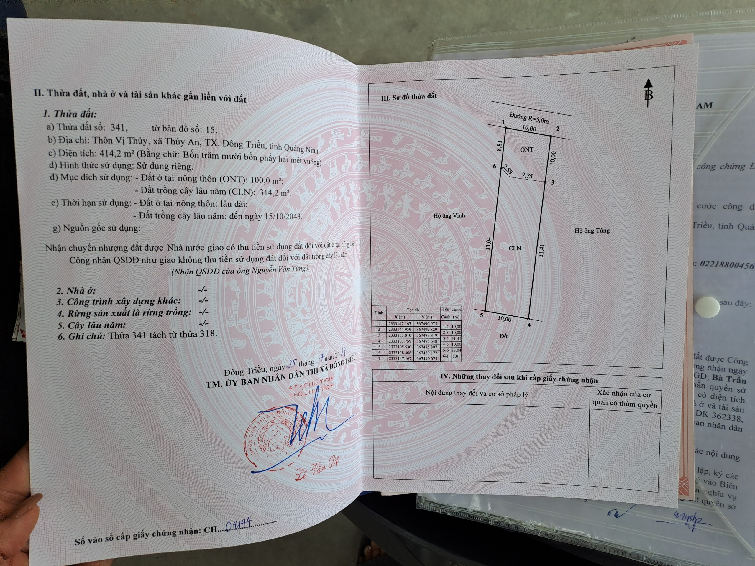 Bán đất thổ cư