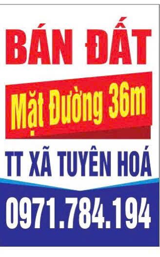 🔥🔥Đất ĐẤU GIÁ Trung tâm xã Tuyên Hoá sau sác nhập.  Giá chỉ 1tyxxx vừa mới ra lò 📢📢🔥