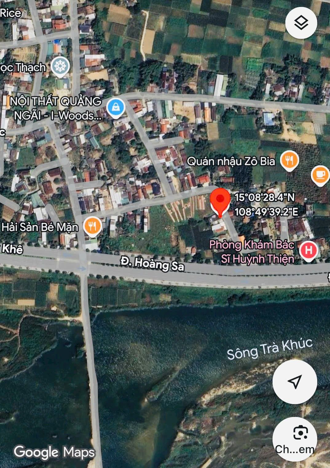 ĐẤT TỊNH AN, GẦN ĐƯỜNG HOÀNG SA, GẦN ĐẬP DÂNG
