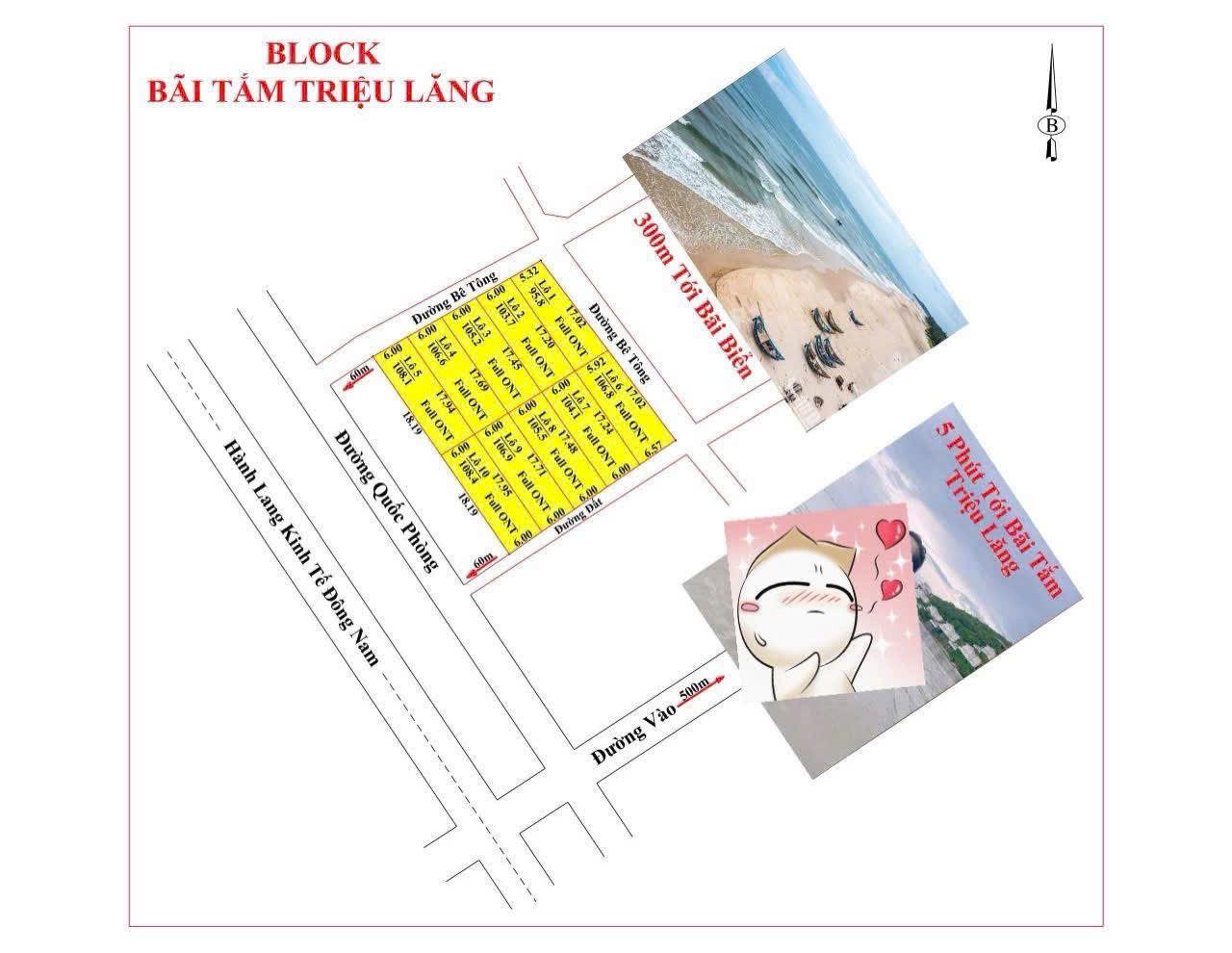 Bán đất biển quảng trị giá chỉ từ 2xx- 4xx triệu/lô gần cảng mỹ thủy