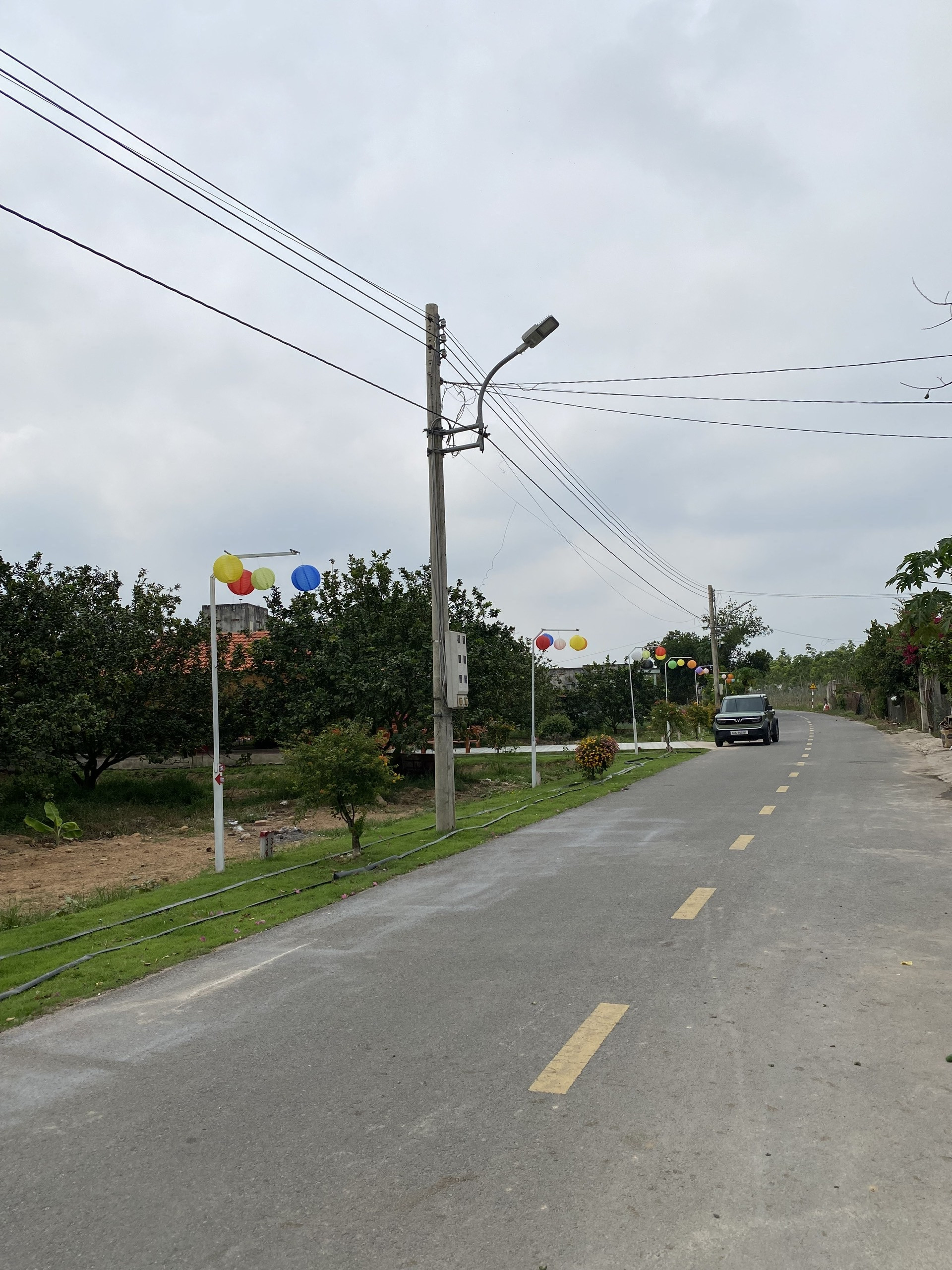 Bán đất vườn bưởi ngay trung tâm Trừ Văn Thố Bàu Bàng mặt tiền đường nhựa 5m  hướng tây bắc, giá bán chỉ 250 triệu/m2.