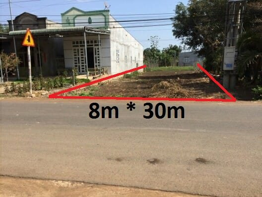 Chủ về bắc thanh lý lô đất 240m2. Đường nhựa 7m. Đối diện có cty. Đất tại Bàu Bàng - Bình Dương