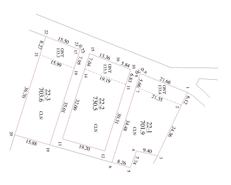 Bán đất 703.6m² ngang 43m giá 9 tỷ Xã Trung Giã