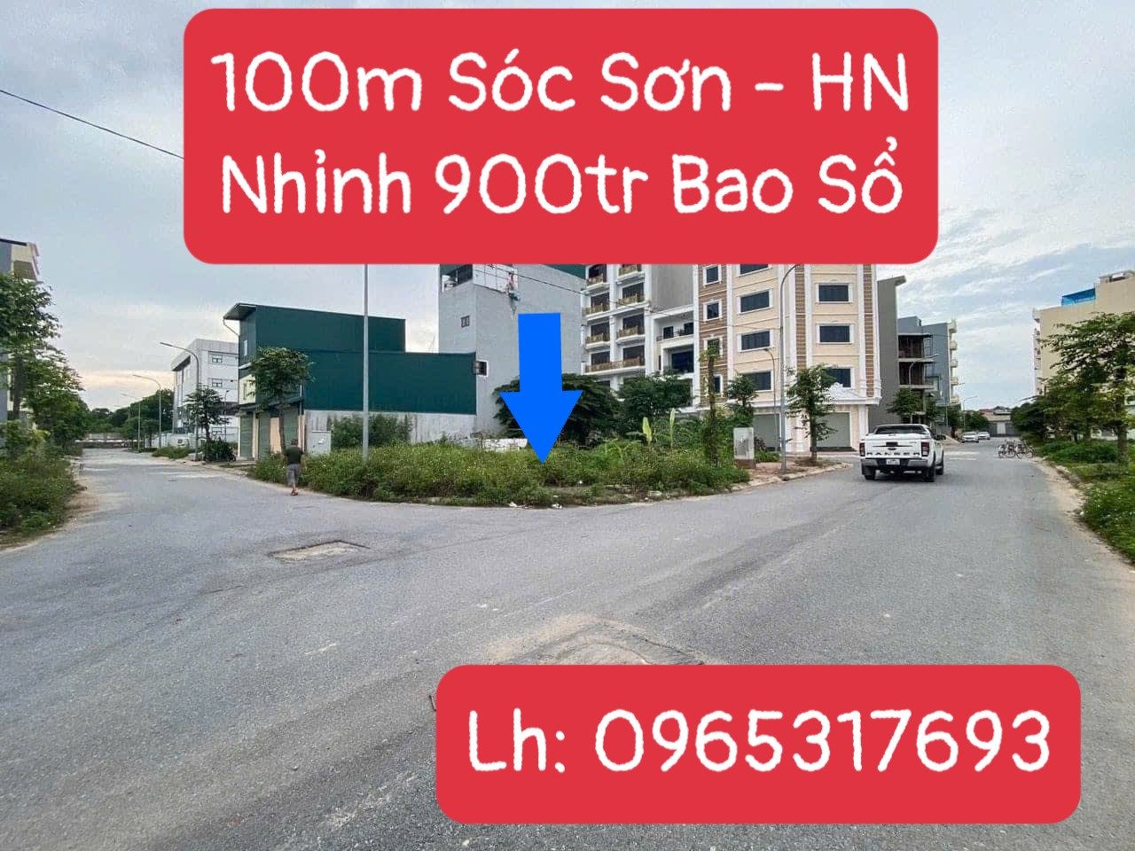 ĐẤT SÓC SƠN – CƠ HỘI ĐÓN ĐẦU HẠ TẦNG THỦ ĐÔ. Trong khi nhiều khu vực ven Hà Nội đã tăng giá mạnh thì Sóc Sơn vẫn đang là vùng đất còn nhiều dư địa phát triển. Diện tích 100m mặt tiền 5,5m, xung quanh dân cư đông đúc toàn biệt thự nhà vườn. Đất nằm ngay gi