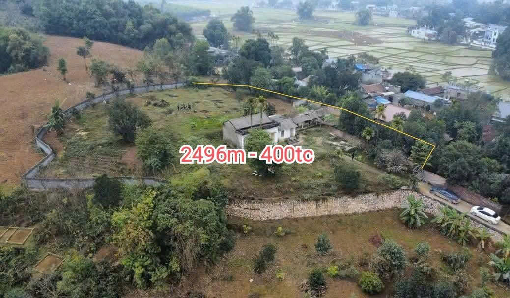 2496m - có 400 đất ở - lô góc view cao thoáng - chỉ 3.x tỷ