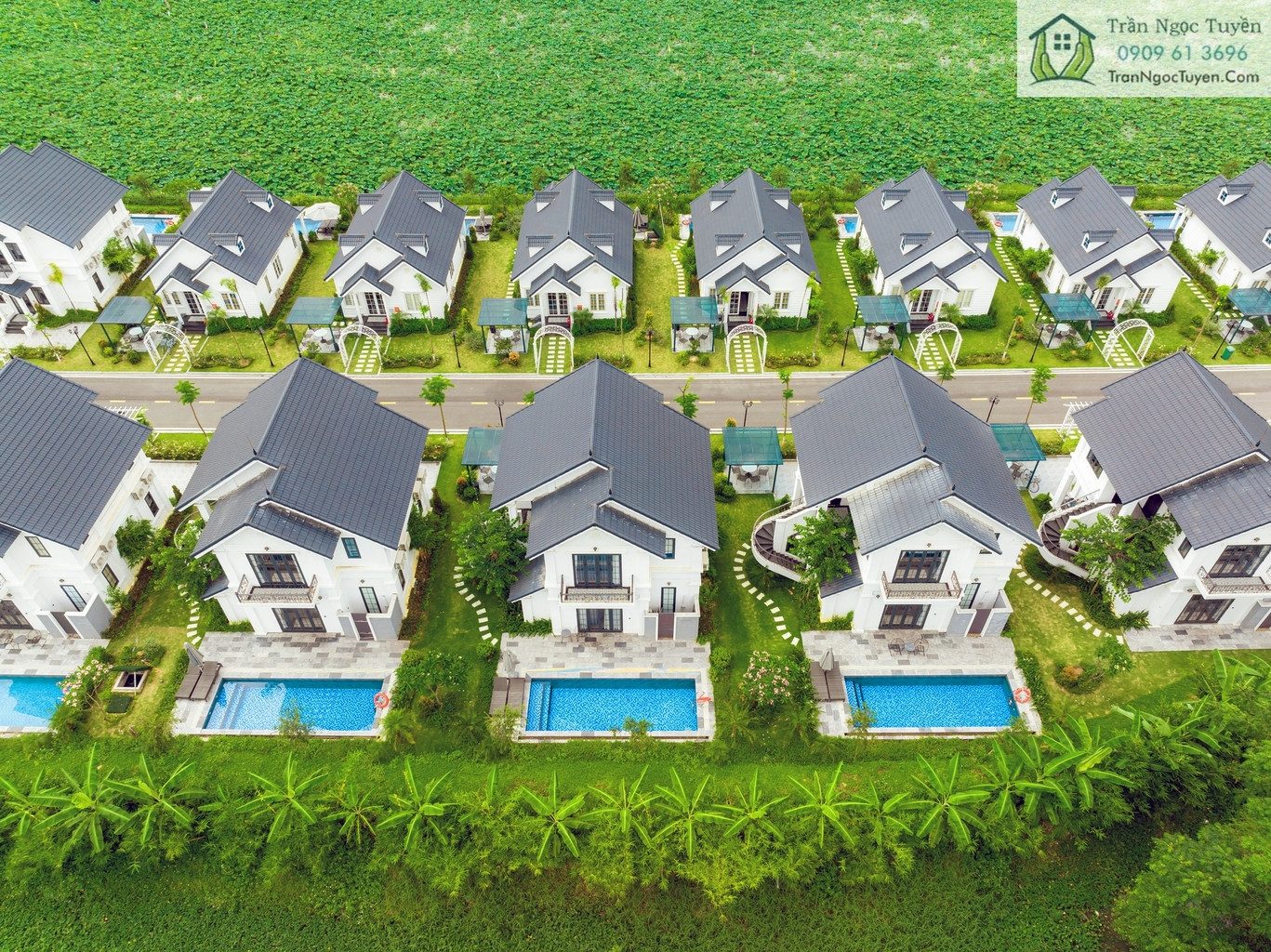 Lô biệt thự Vườn Vua Resort hàng VIP