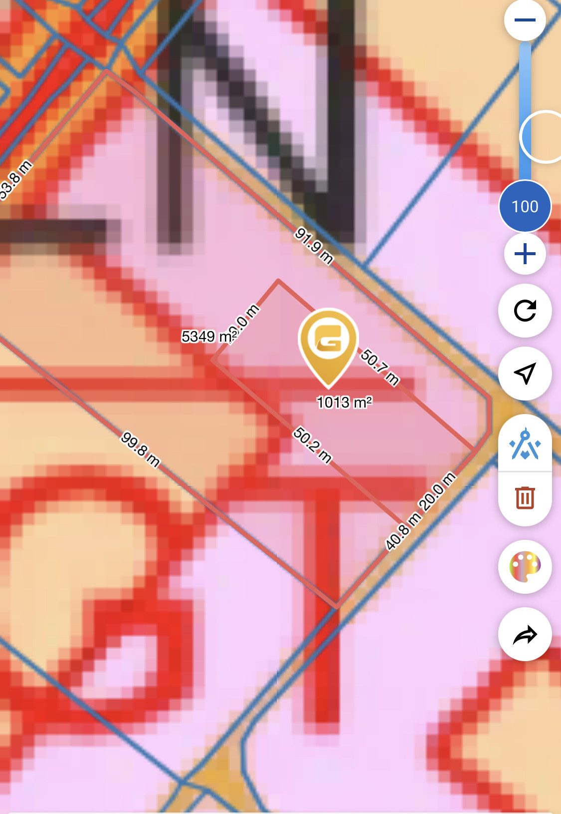 Bán đất 2800m² full thổ cư ngang 10m giá 4.5 tỷ tại Xã Truông Mít