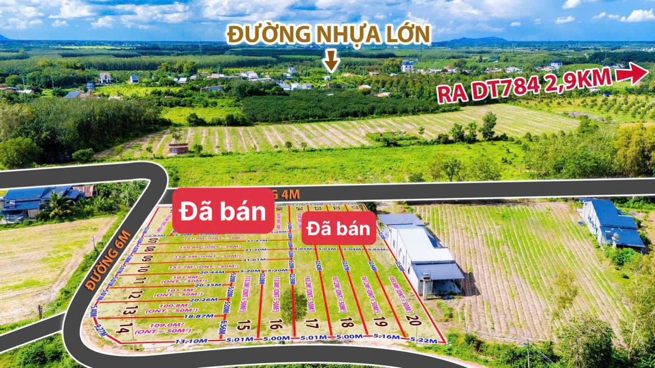 Bán đất 100m² giá 379 triệu Xã Truông Mít