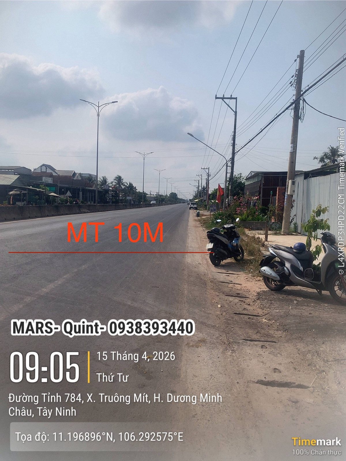 Bán nhà MT đường 784, Dương Minh Châu, Tây Ninh