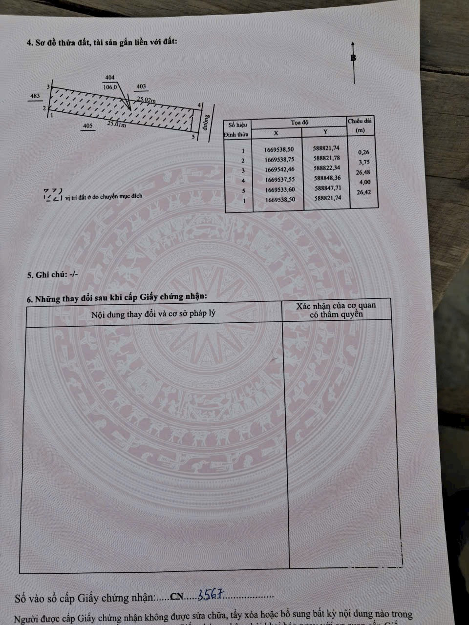 Bán Đất 106m² thổ cư 106m² giá 380 triệu tại Xã Tư Nghĩa Quảng Ngãi
