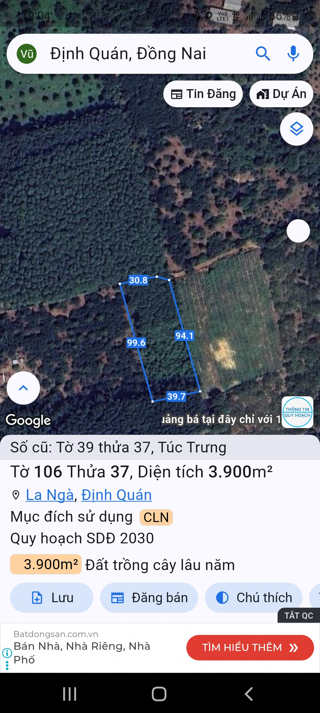Nhà Đất Túc Trưng Định Quán Đồng Nai