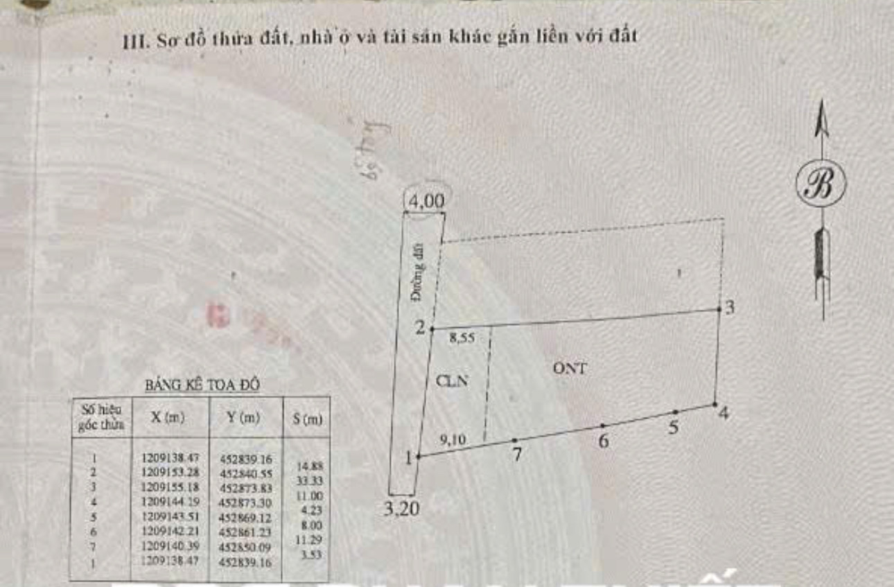 Bán Đất 431m² thổ cư 306m² giá 4 tỷ tại Xã Tuyên Quang Lâm Đồng
