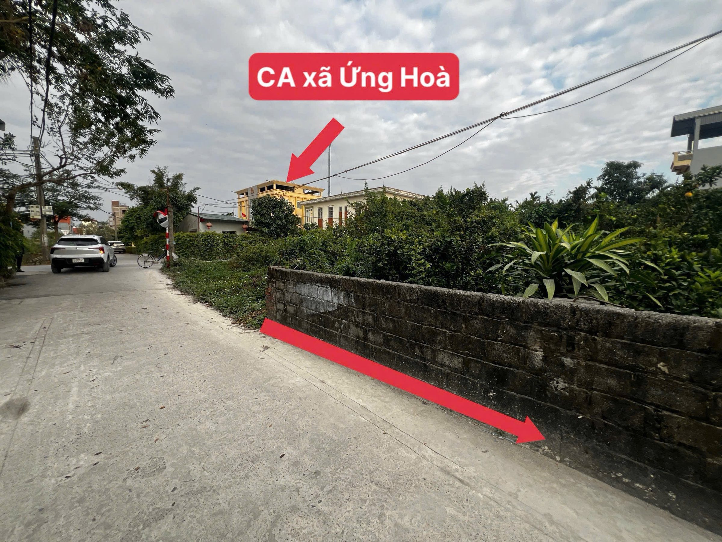 Bán đất 145,7m² full thổ cư ngang 5m giá 3 tỷ tại Xã Ứng Hòa