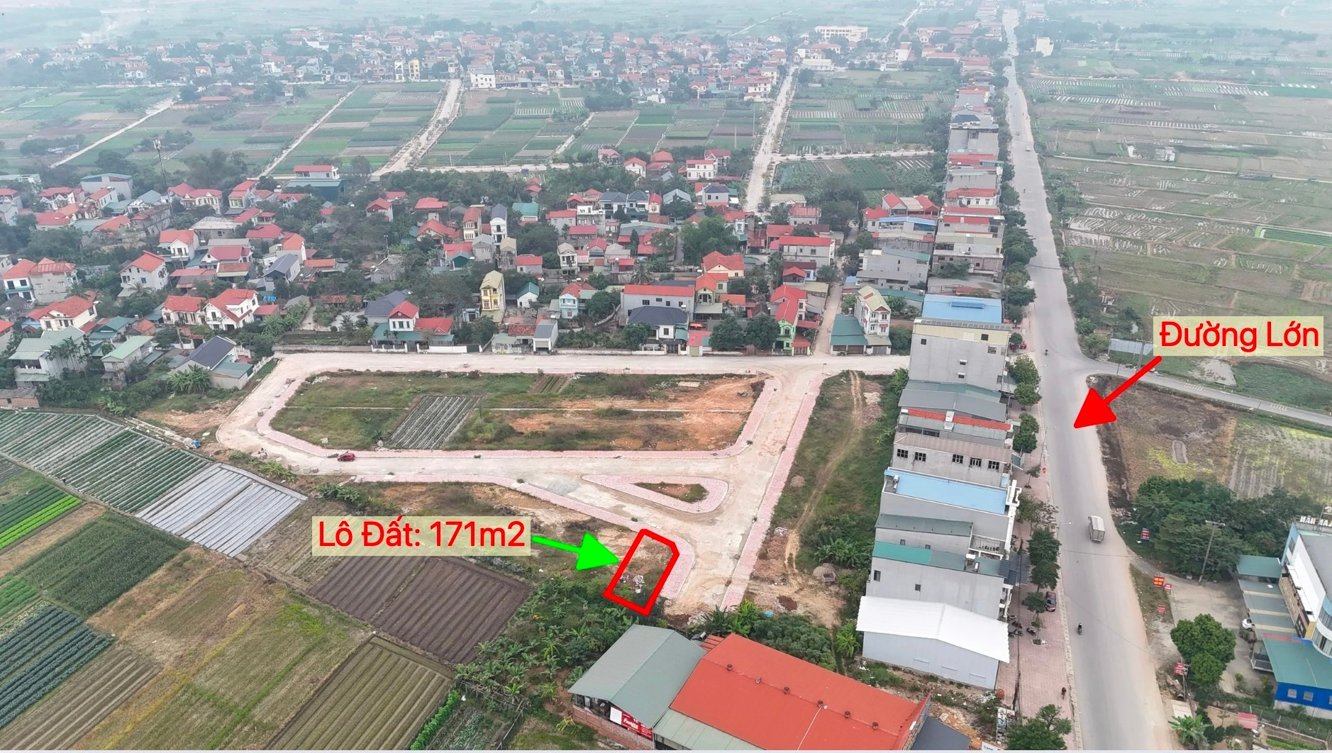 BÁN LÔ ĐẤT ĐẤU GIÁ NHÀ NƯỚC – LÔ GÓC HIẾM TẠI VÂN HỘI - TAM DƯƠNG
