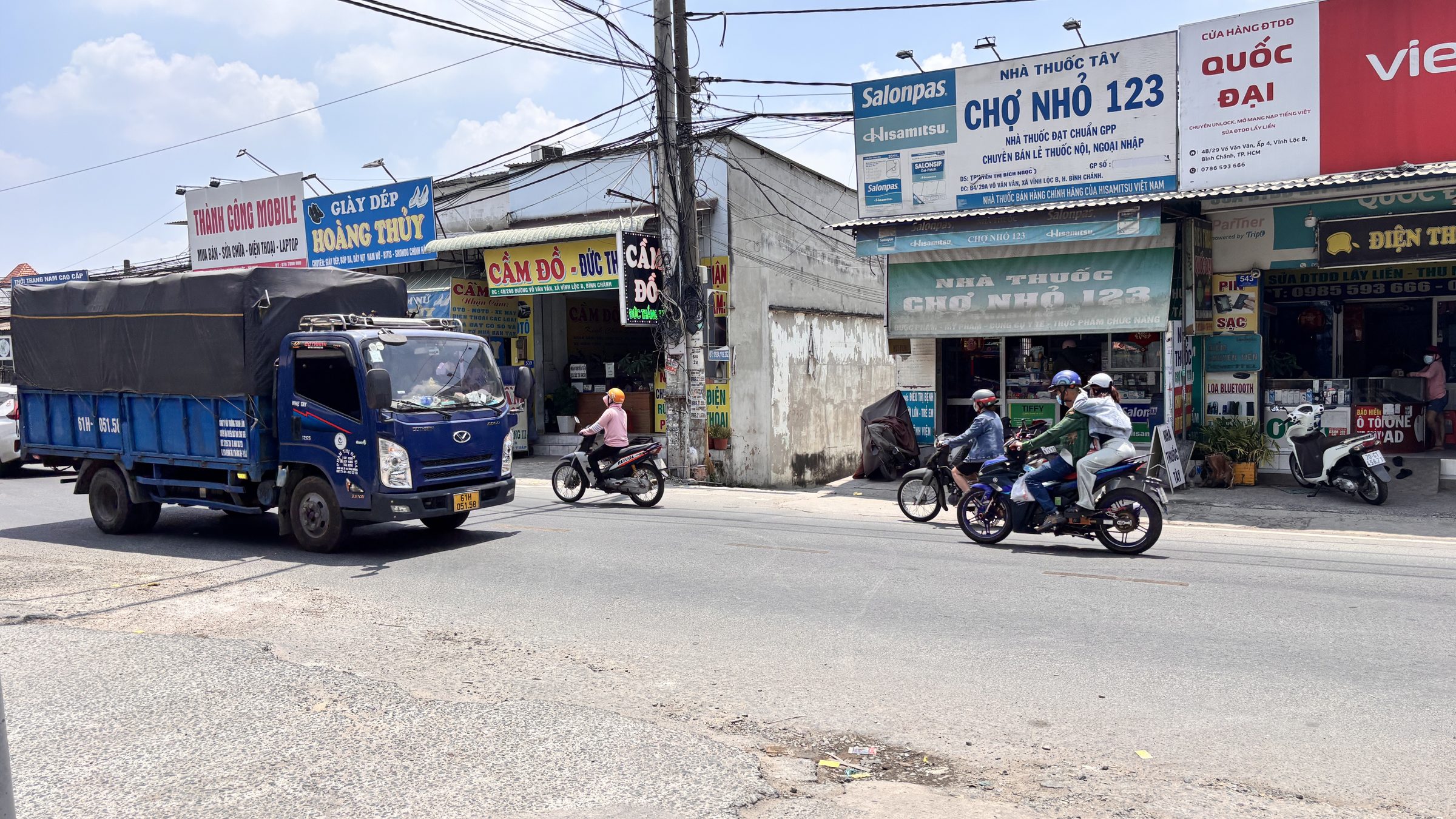 Kho cho thuê vĩnh lộc B đường Võ Văn Vân thông qua đường Lại Hùng Cường 10tr