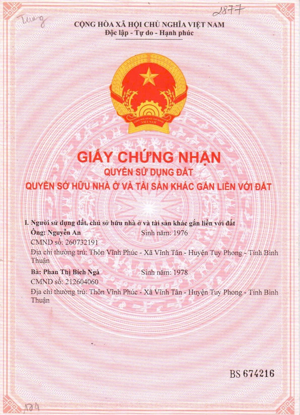 Đất mặt tiền nhựa