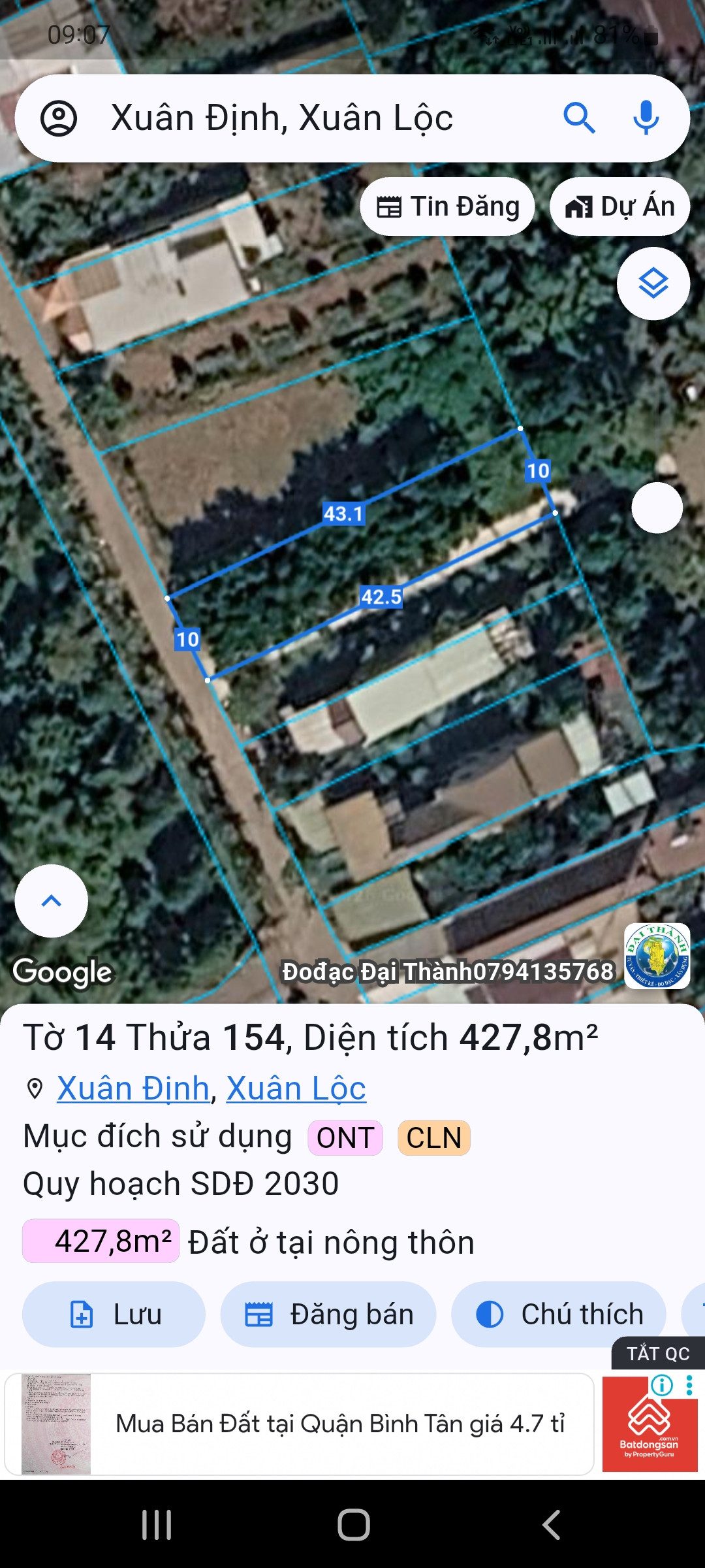 Nhà Đất Xuân Định Xuân Lộc Đồng Nai