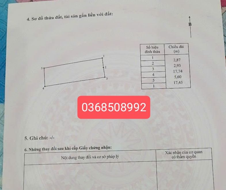 Bán đất 100m² ngang 5,6m giá 2.55 tỷ Xã Yên Trung