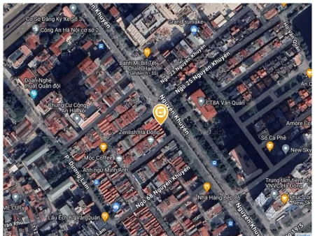 Bán nhà 81m² tại Phường Văn Quán Quận Hà Đông