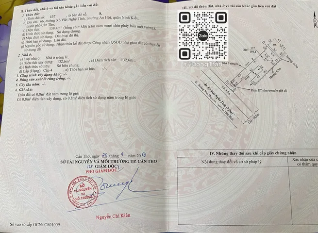 HIẾM!!! BÁN NHÀ (CẤP 4) 196,9m2 ODT MẶT TIỀN XÔ VIẾT NGHỆ TĨNH - Đối diện trường Phan Ngọc Hiển