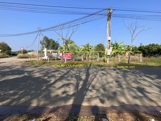Bán đất DT :1390/m² - ngang 17/m² giá chuyển nhượng 6 tỷ