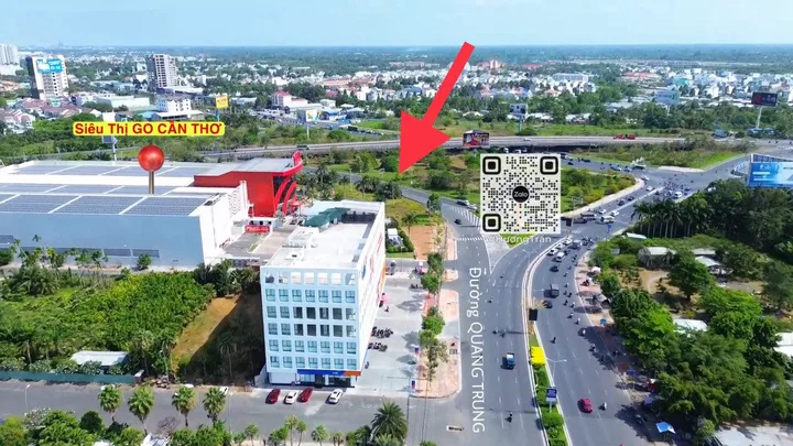 CHO THUÊ VĂN PHÒNG 161,5m2 của TÒA NHÀ HỒNG PHÚC 3 (Tòa Rita Võ) MẶT TIỀN ĐƯỜNG QUANG TRUNG - CẠNH BÊN SIÊU THỊ GO CẦN THƠ