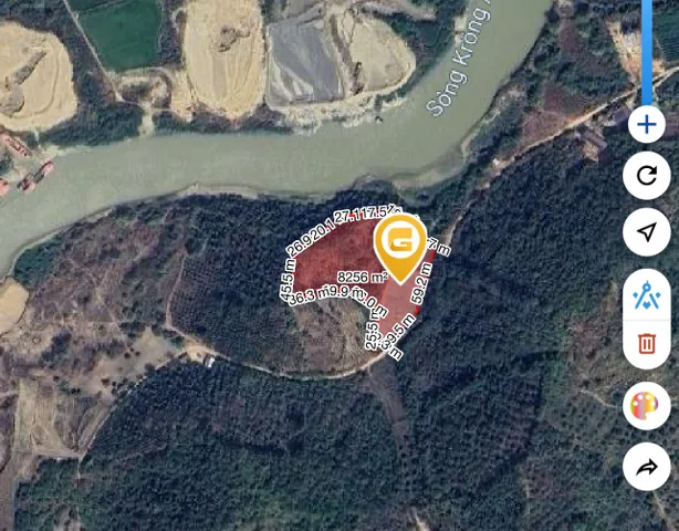 ☘Cần tiền giải quyết công việc nên bán 1 hec view sông. 
☘Có 100m mt sông và 100 mt hẻm quốc lộ 27.