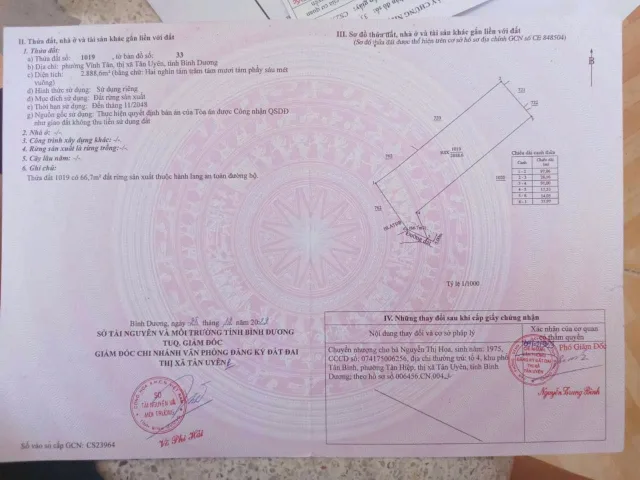 Bán Lô Đất Làm Nhà xưởng