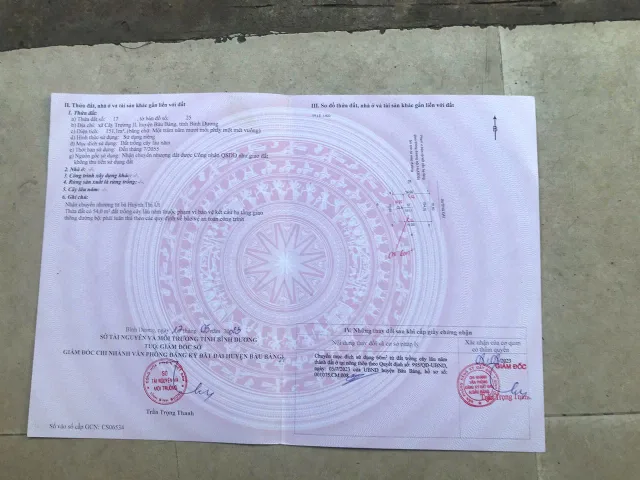 Bán đất 151m² ngang 11m giá 900 triệu tại Xã Cây Trường II Huyện Bàu Bàng