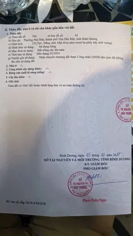 Chủ gửi bán miếng đất 5 x31 Phú Hòa TDM Bình Dương giá 2.65 tỷ. LH 0986694438