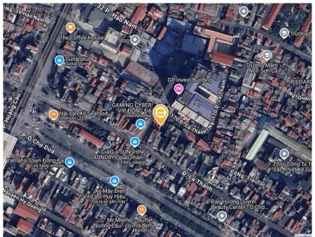 Bán nhà 42m² 9.6 tỷ tại Đê La Thành nhỏ Phường Ô Chợ Dừa Quận Đống Đa