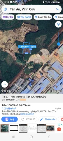 Bán đất sát cụm công nghiệp VLXD Tân An