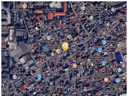 Bán nhà 44m² 14 tỷ tại Ngõ Hòa Bình 7 Phường Minh Khai Quận Hai Bà Trưng