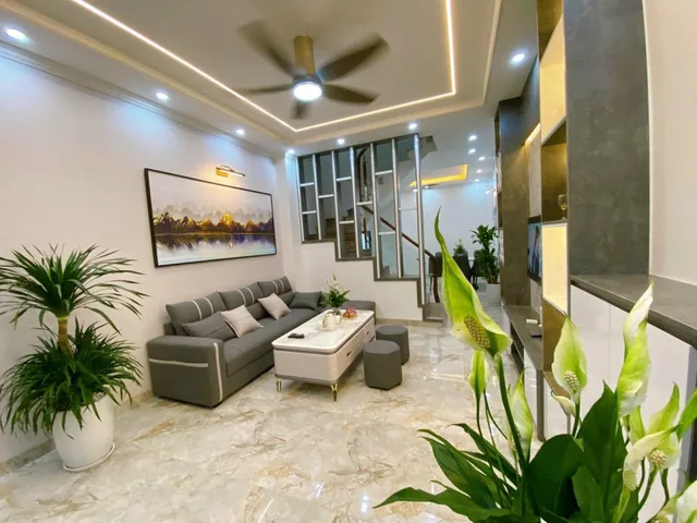 Nhà đẹp Tây Lập, Trạm Trôi 40M 4 Tầng, 4 ngủ, 2 mặt thoáng, ô tô đỗ gần giá 4.8 tỷ