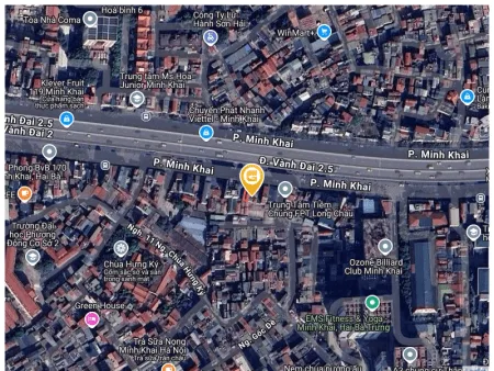 Bán nhà 55m² 26.8 tỷ tại Minh Khai Phường Minh Khai Quận Hai Bà Trưng