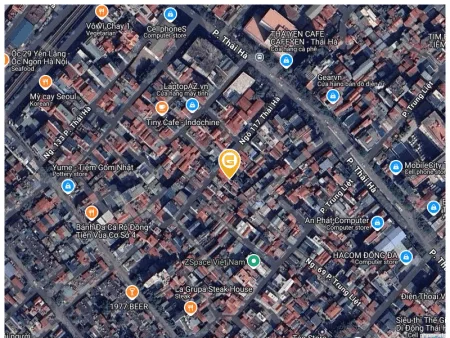 Bán nhà 58m² 12 tỷ tại Thái Hà Phường Trung Liệt Quận Đống Đa