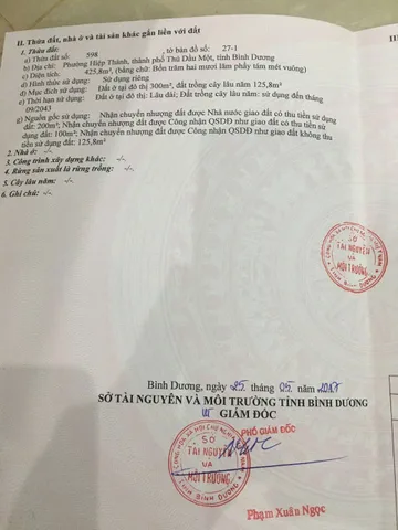 Bán lô góc Hiệp Thang TDM Bình Dương mặt tiền Phạm Ngũ Lão nối dài