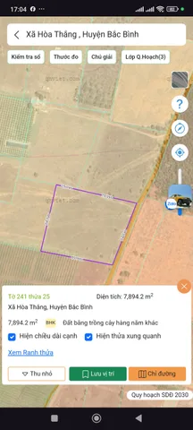 Bán đât xã hoà thắng
