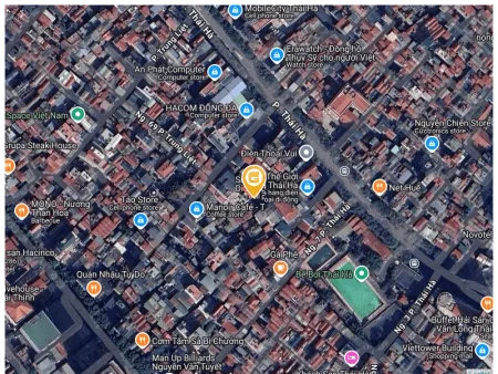 Bán nhà 40m² 11 tỷ tại Thái Hà Phường Trung Liệt Quận Đống Đa