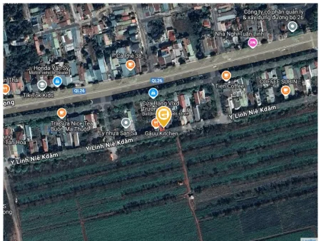 Bán đất 120.8m² có sẵn 120m² thổ cư ngang 5m giá 3.95 tỷ tại Phường Tân Hòa Thành phố Buôn Ma Thuột