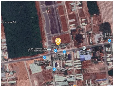 Bán đất 96.9m² 1.67 tỷ tại Thị trấn Lai Uyên Huyện Bàu Bàng