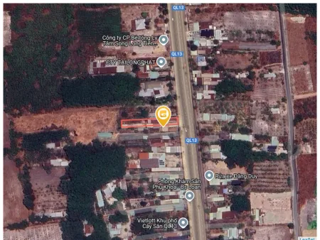 Bán đất 820m² 1.65 tỷ tại Thị trấn Lai Uyên Huyện Bàu Bàng