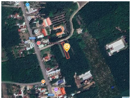 Bán đất 600.8m² tại Xã An Linh Huyện Phú Giáo